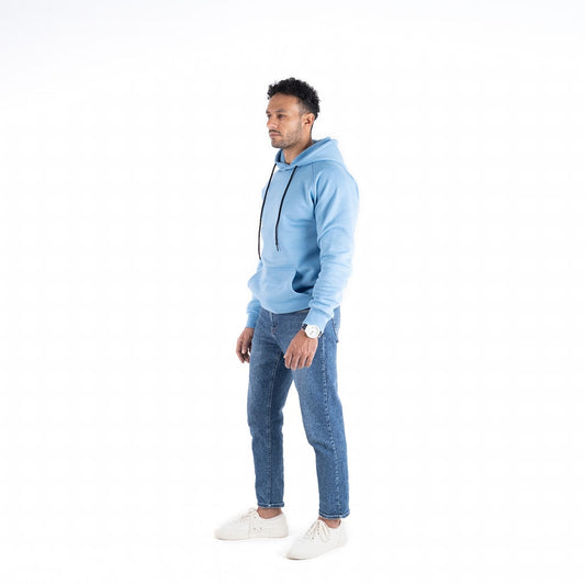 Basic Baby Blue hoodie