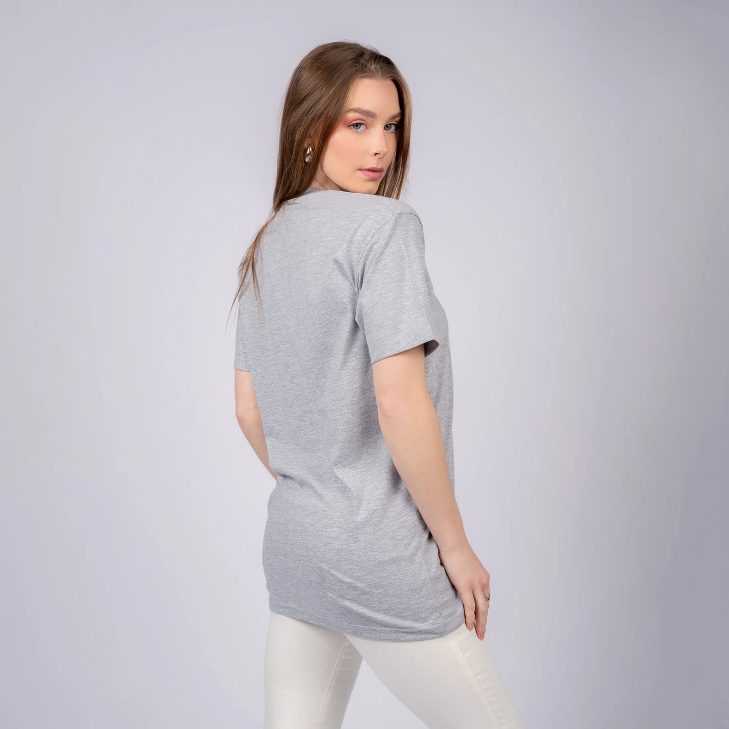 Basic Regular Silver t-shirt.