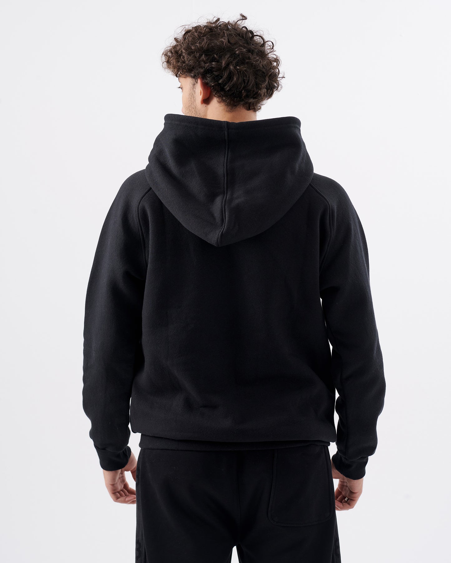 Basic black hoodie