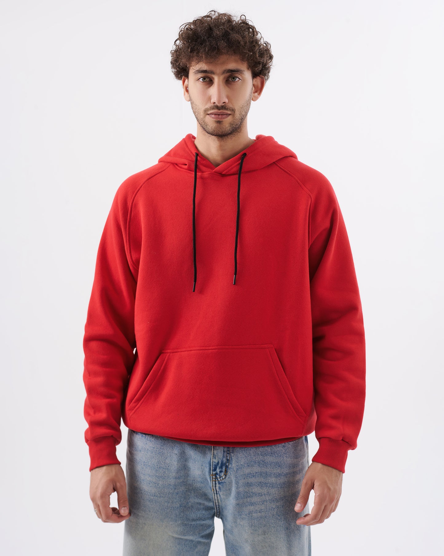 Basic red hoodie